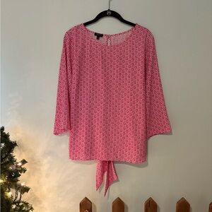 TALBOTS petites dressy tunic